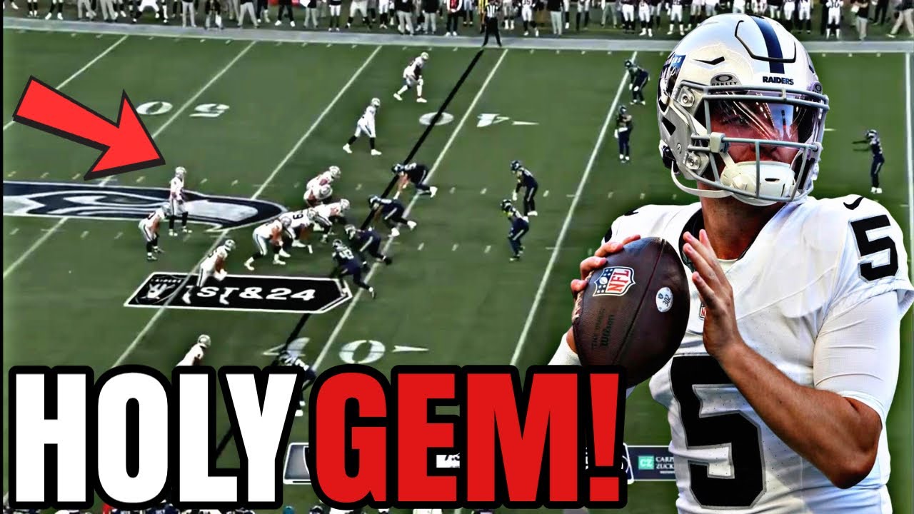 Raiders Rookie Cam Miller Looks Like An ABSOLUTE STEAL.. | Film Analysis