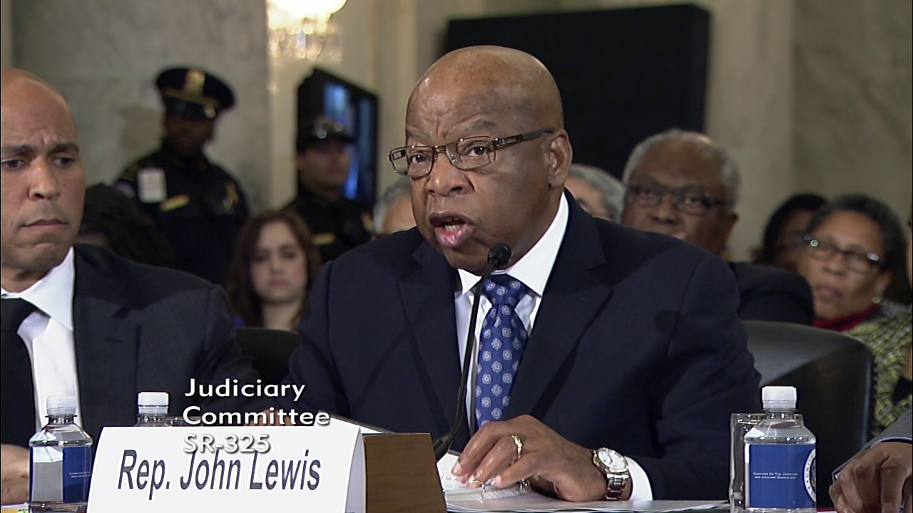 Rep. John Lewis Testifies on the Nomination of Senator Sessions to be Attorney General