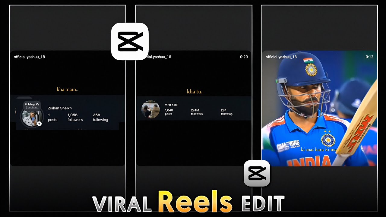 Trending Kaha Tu kaha Main Reels Editing | Instagram Dooron Dooron Song Reels Edit | Capcut