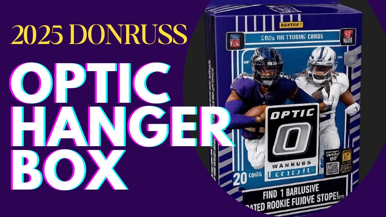 🚨New Product Alert🚨 First Look @ 2025 Donruss Optic Football Hanger Box. The Opposite Of Downtown??