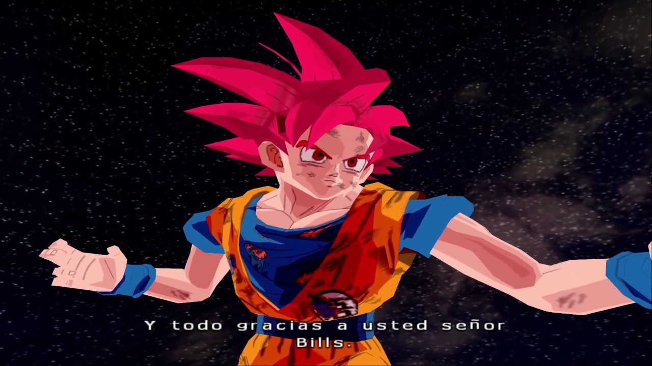 Goku SSJ Dios VS Bills Parte 2 Latino Remake Modo Historia Mod Dragon Ball Z Budokai Tenkaichi 3