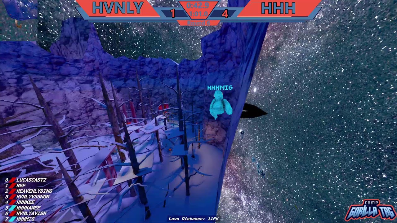 Heavenly vs Hungry Hungry Hippoes Comp Gorilla Tag | Bracket Round 1