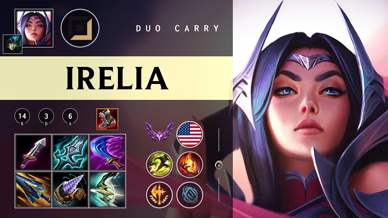 Irelia ADC vs Caitlyn - NA Master Patch 26.05