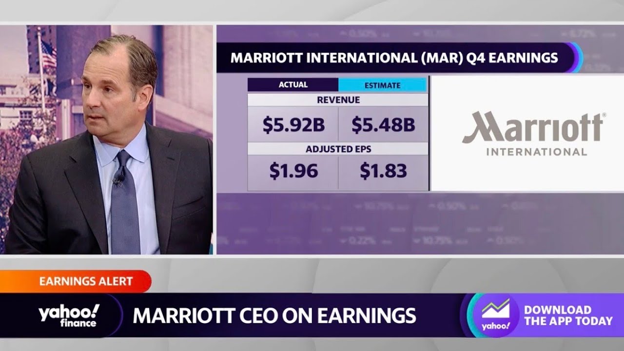 Marriott CEO on demand: People &lsquo;were reminded how much they love to travel&rsquo;