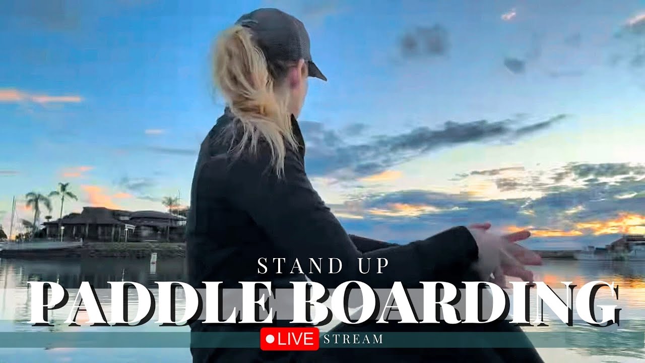 🔴 LIVE: Stand Up Paddle Boarding in Newport