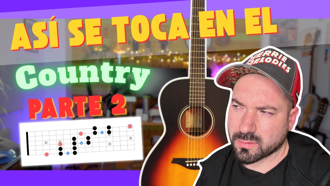 REVELADO | Pentatonicas Horizontales para Guitarra Country