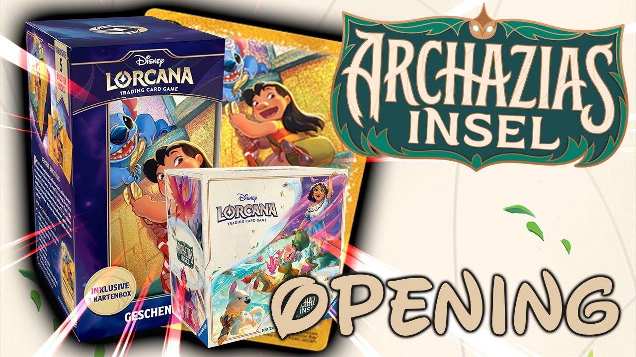 ZWEI BOXEN VOLER GLÜCK! | Schatzkiste und Geschenkbox | Disney Lorcana Archazias Insel