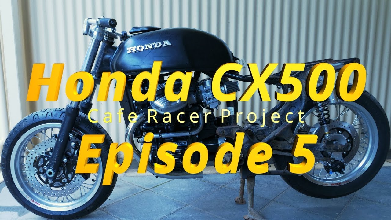 Honda CX500 Episode 05     Suspension and Wheels