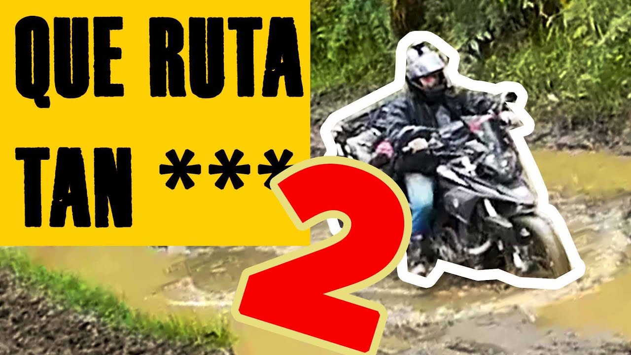 Qué ruta tan *** II parte. De Santa Isabel a Murillo, Tolima, en moto, solo