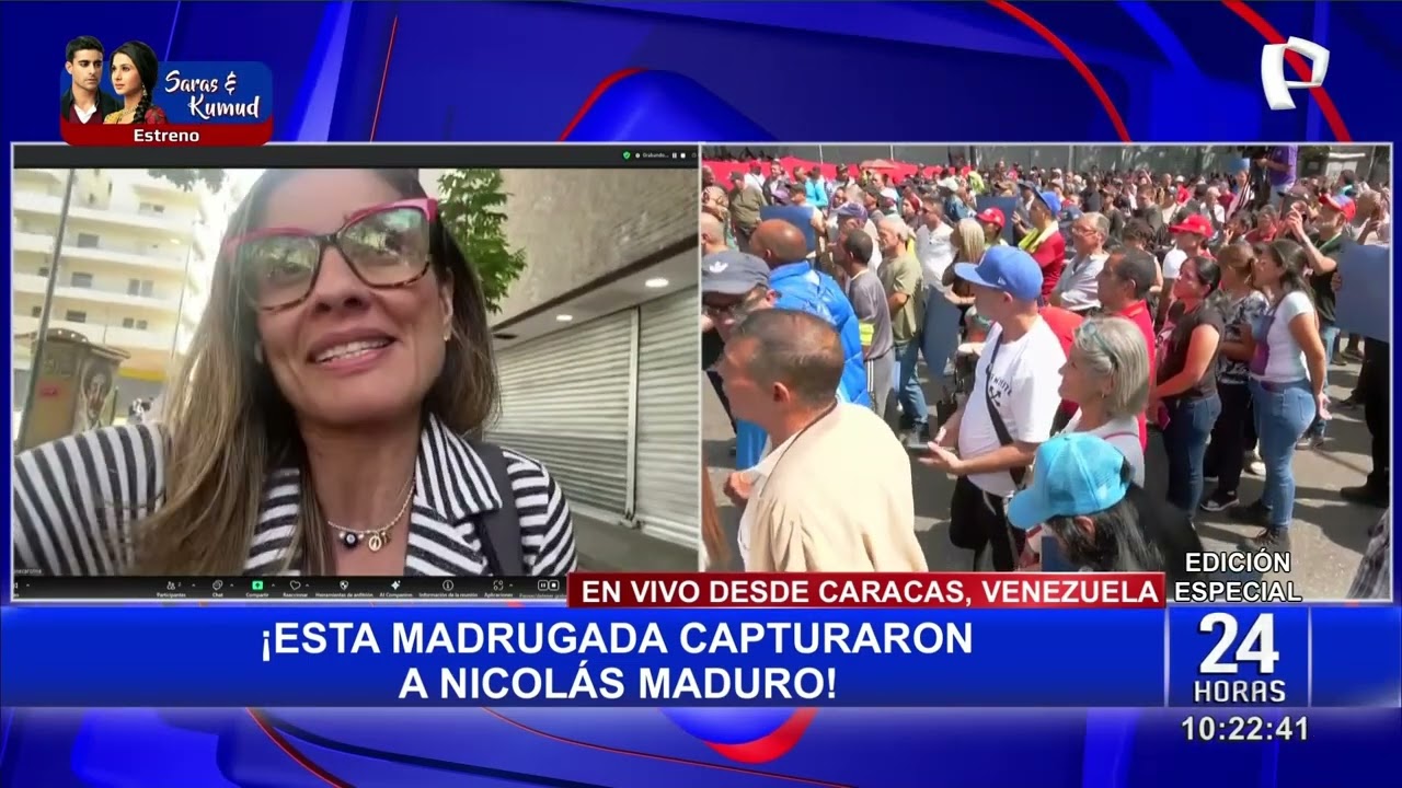 Venezuela: Caracas paralizada y en tensión tras bombardeos y salida de Nicolás Maduro