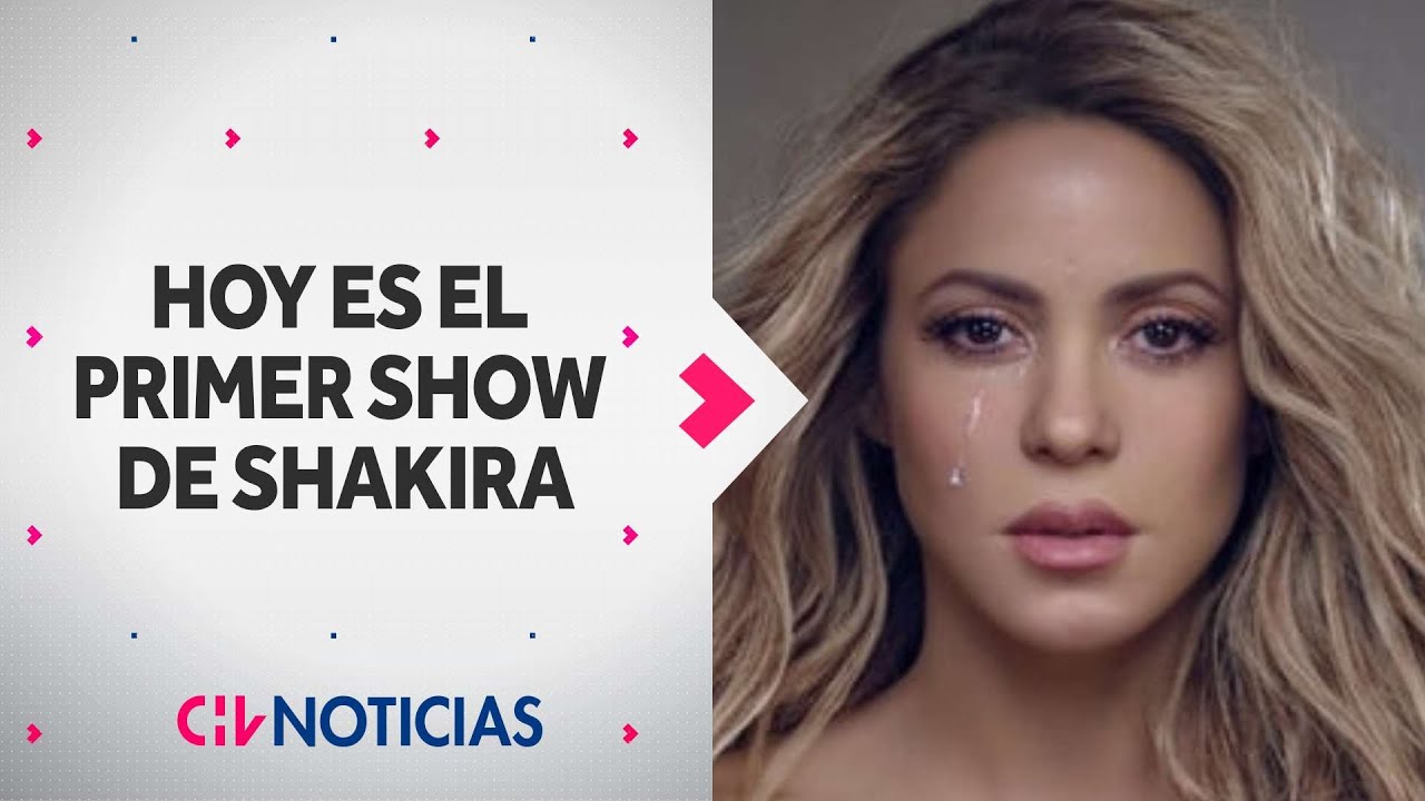 YA ESTÁ EN CHILE: Shakira se prepara para sus tres conciertos en el Parque Estadio Nacional