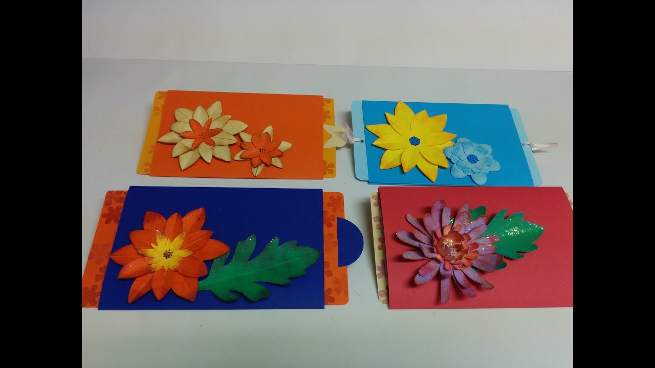 #DIY Art and #craft: #howto make Double slider card / Magic card/ #mothersday card