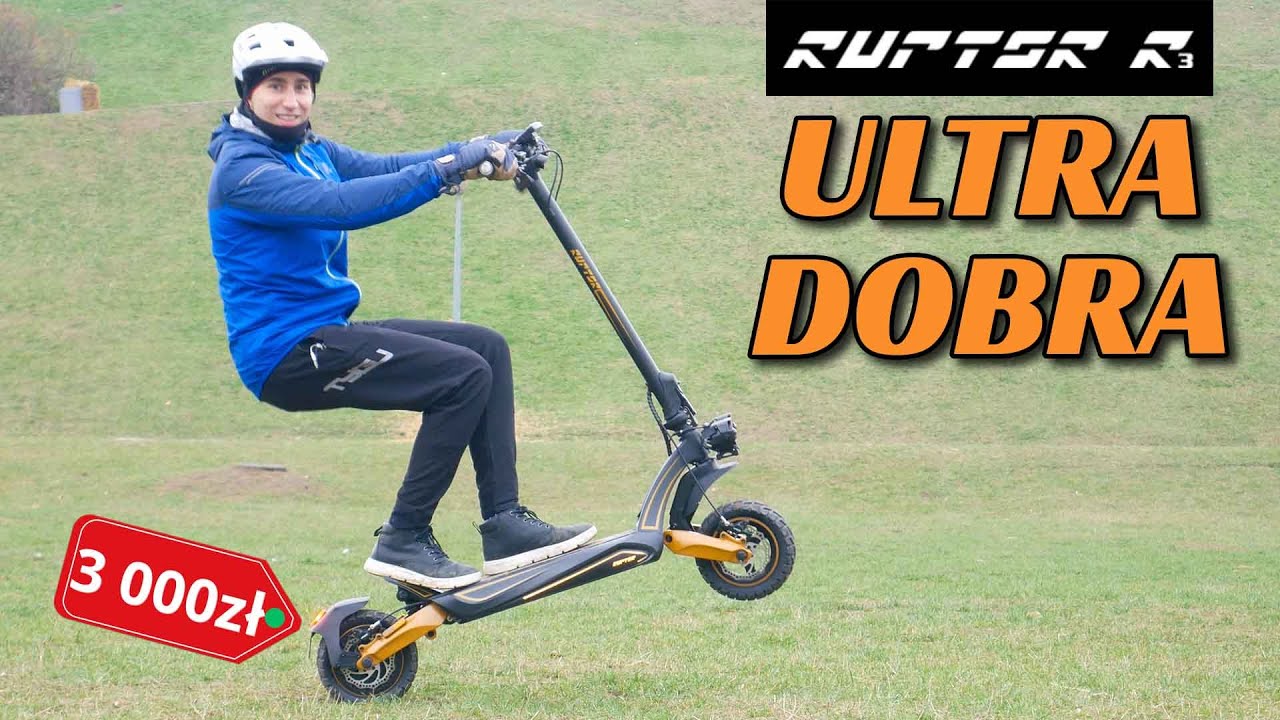 Musisz Ją Wziąć Pod Uwagę Do 3000 ZŁ- RUPTOR R3 V4 - Hulajnoga Elektryczna