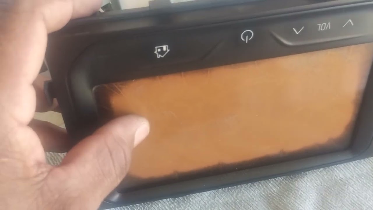 My link 1 tela touch queimada