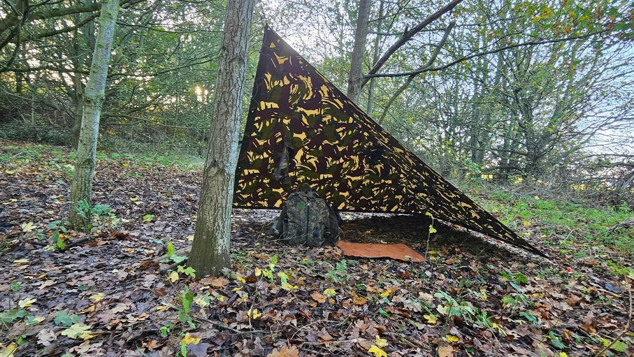 Укрытие Bushcraft: работает ли это пончо?