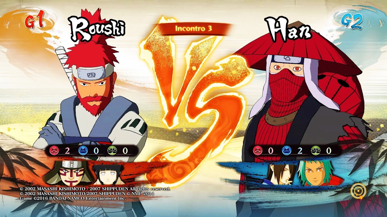 NARUTO SHIPPUDEN: Ultimate Ninja STORM 4 Roushi Vs Han