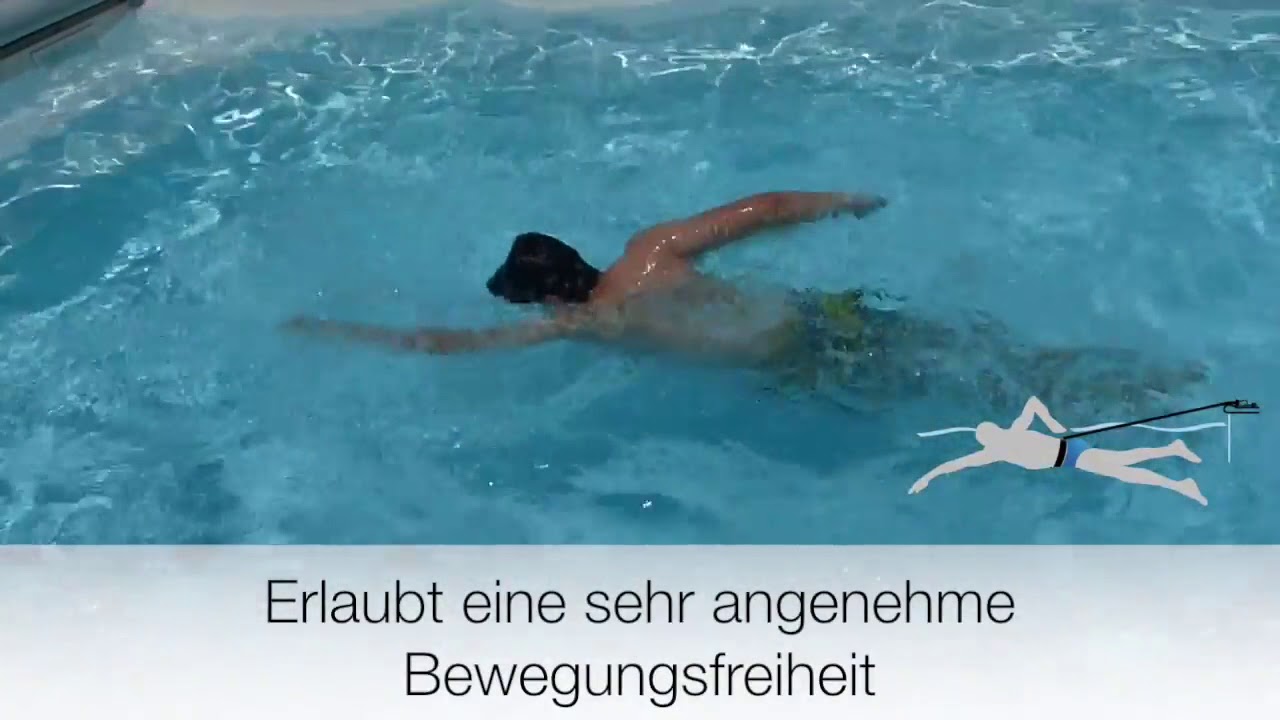 FREE SWIM XL Schwimmgurt inkl. Befestigungsstift VA bei poolshop123