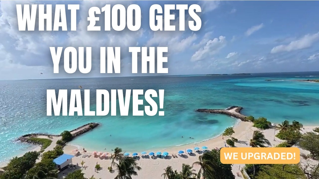 STUCK IN A MALDIVES STORM 🌧️😱 Then We Found THIS Luxury Hotel for £100!