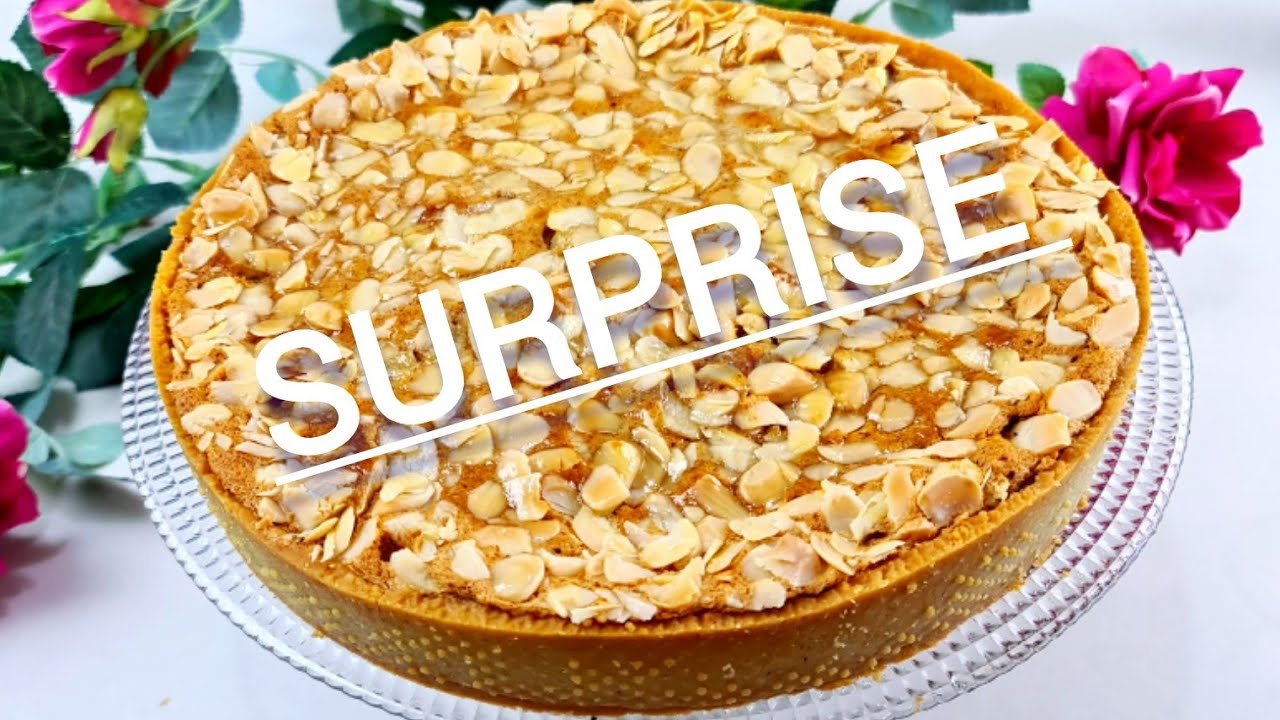 tarte surprise طارط المفاجئه  درسنا اليوم العجين الحلو بطريقة مبسطة وسهلة قرمشة ولذة أعجبت الجميع