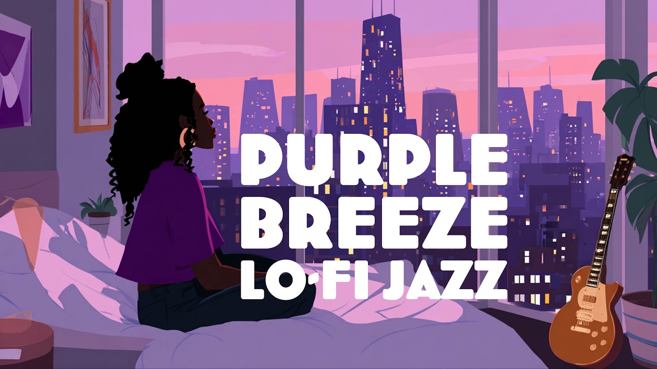 Purple Breeze Jazz 💜 | 1 Hour of Mellow Grooves for Easy Evenings