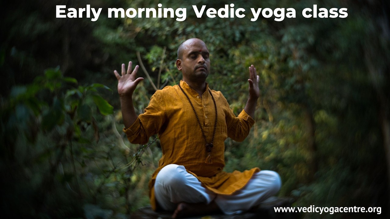 Early morning Vedic yoga class, Rishikesh, India - Shailendra Singh Negi, Vedic Yoga Centre