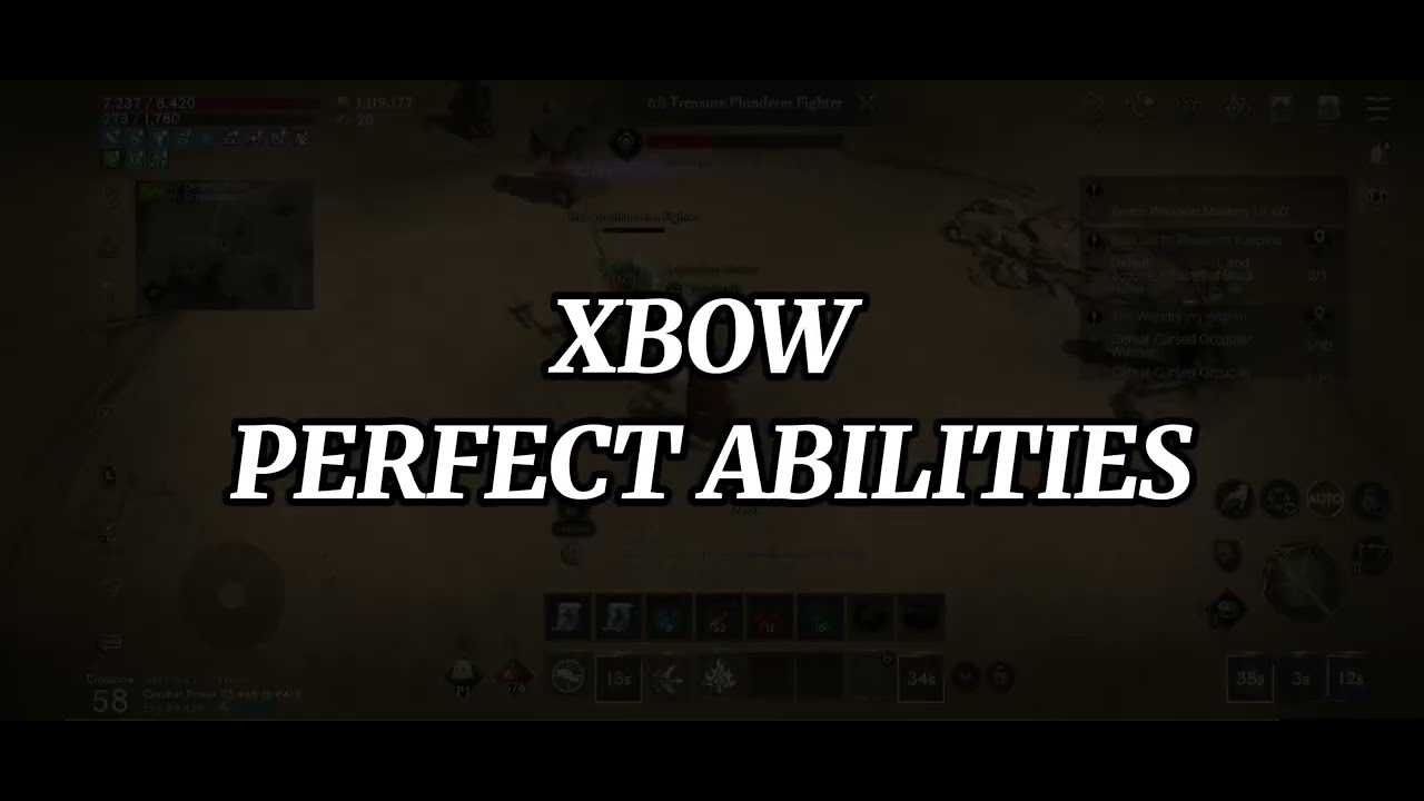 LORDNINE CROSSBOW GUIDE - What are the perfect abilities to use?