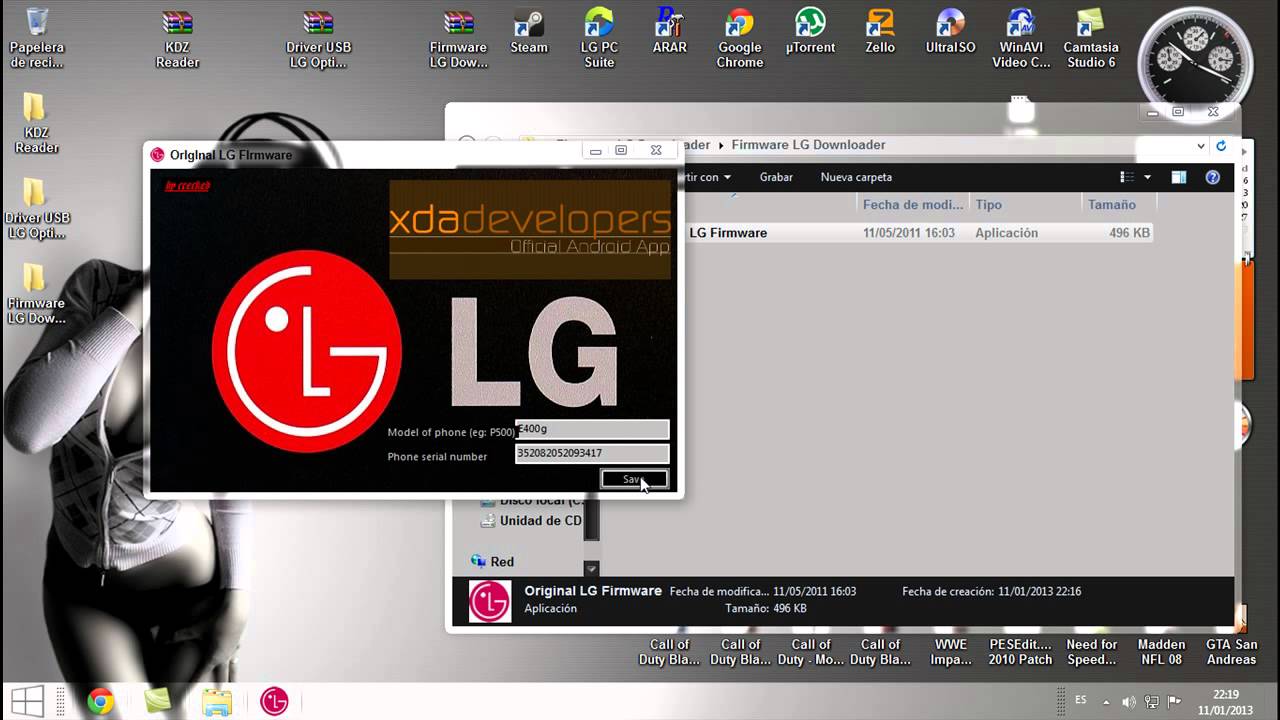 Flashear LG Optimus L3 E400 - E400g