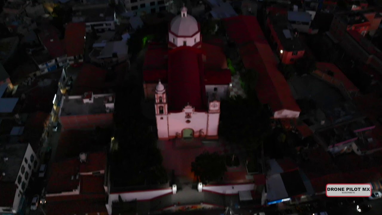 TEJUPILCO 2020 SOBREVUELO CENTRO DE NOCHE