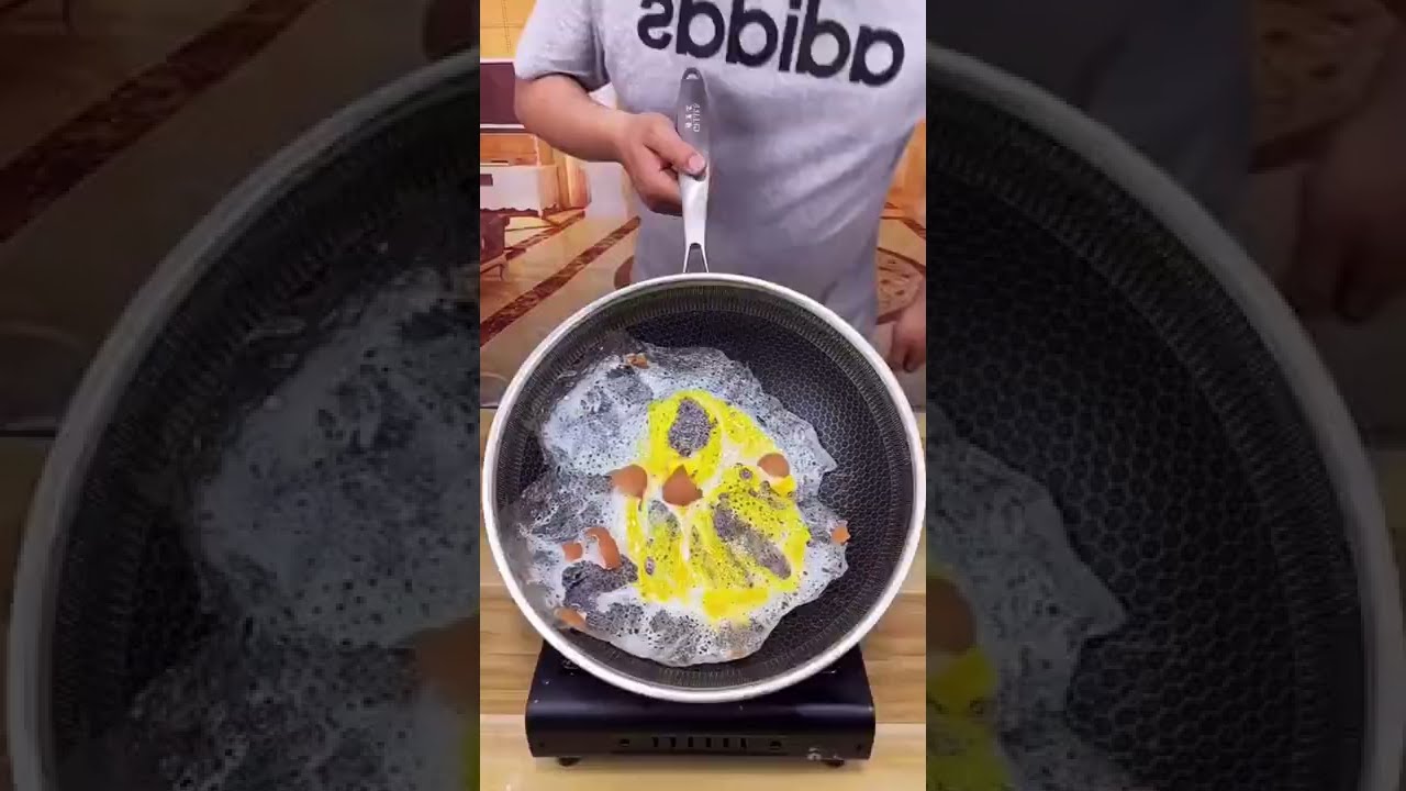 Non-Toxic ! Non-Stick Pan ! HexClad Cookware