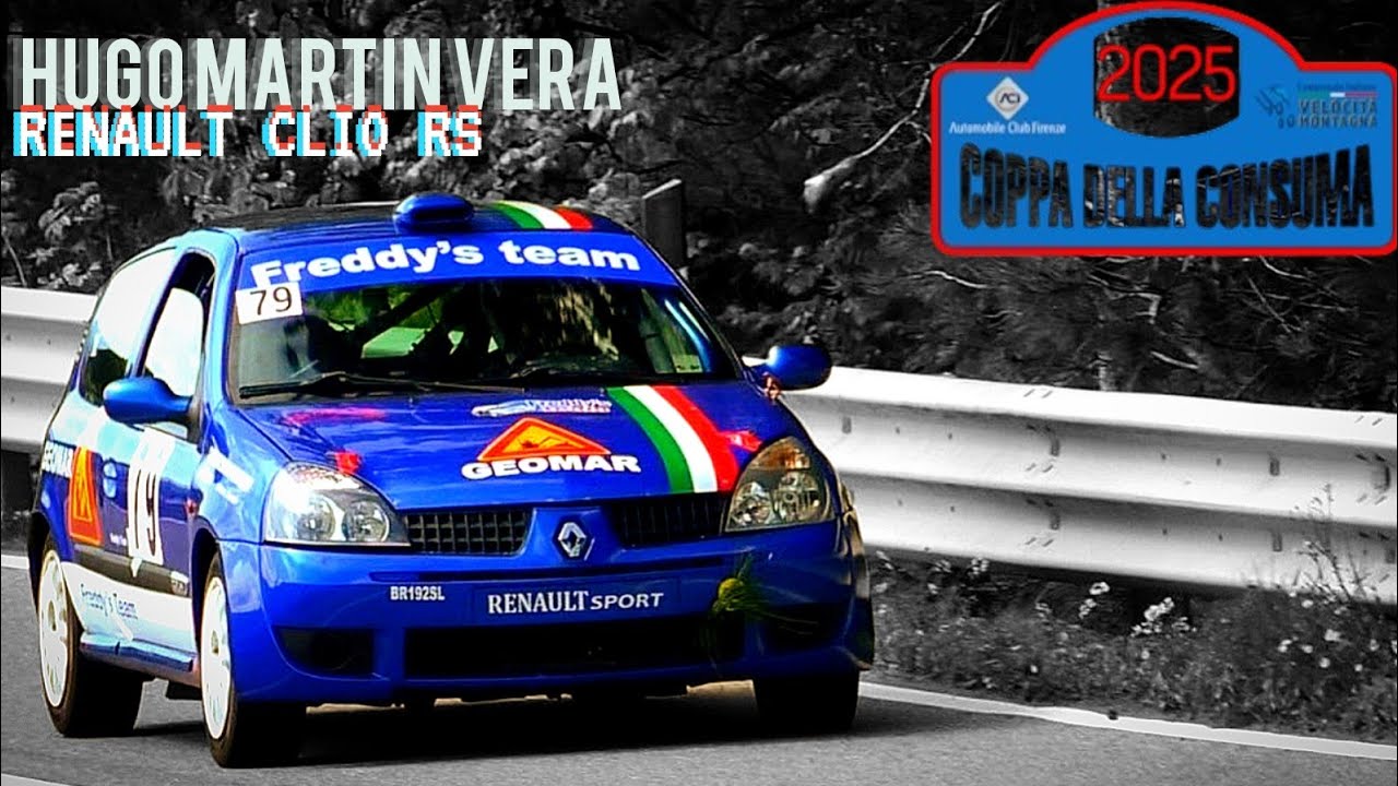 Coppa della Consuma 2025 || Hugo Martin Vera || Renault Clio RS