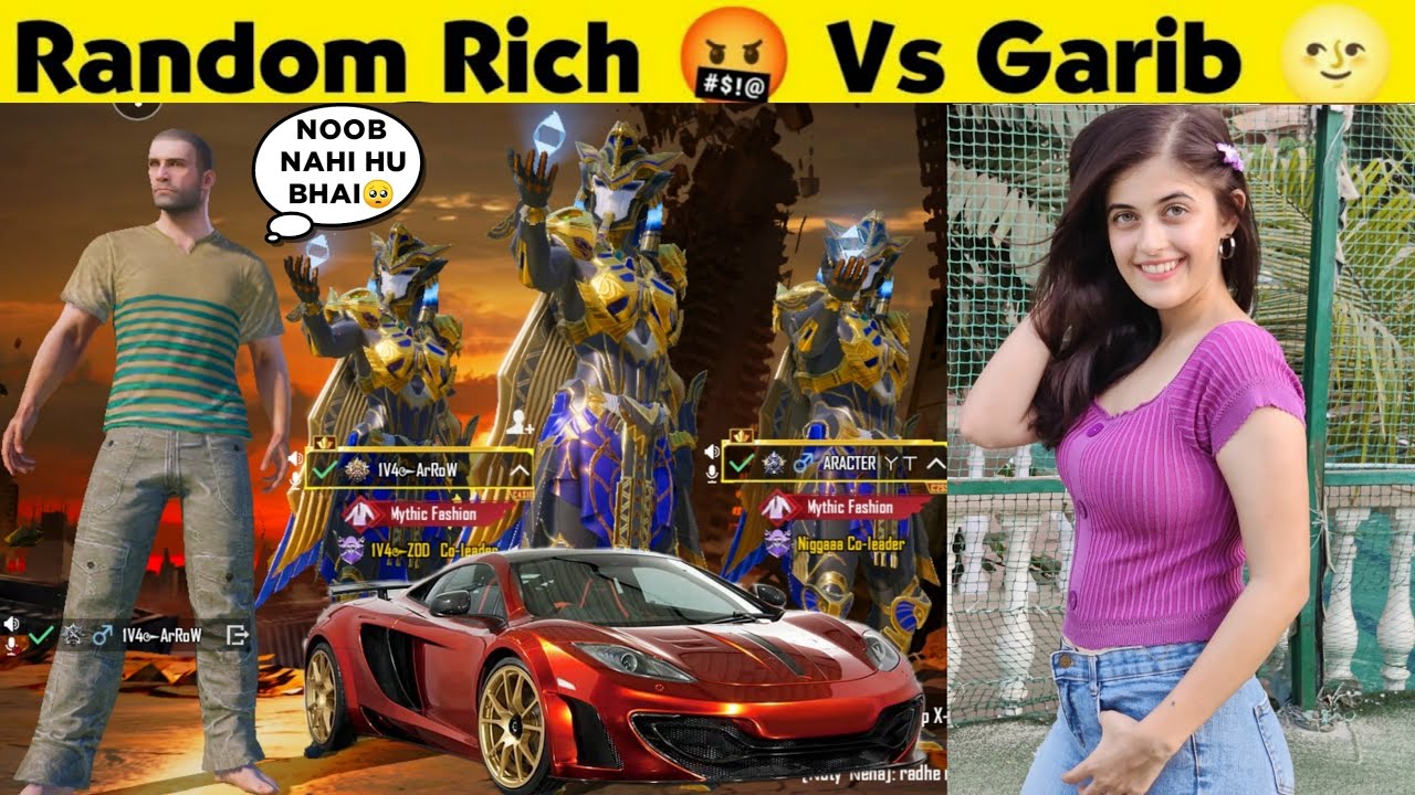 Random 3 rich 🤑 players And I im level 1 Noob prank 50RP MAX & MYTHIC OUTFITS #168