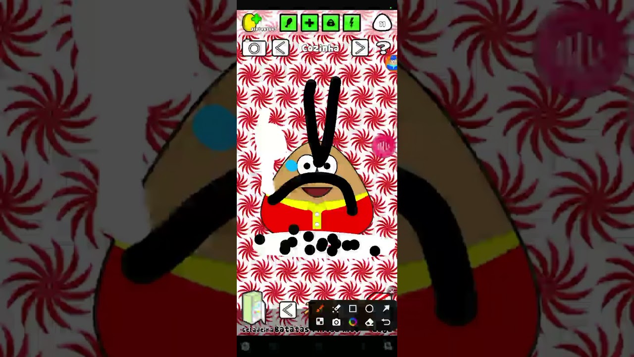 Pou em: Lucas foi mal educação na janta