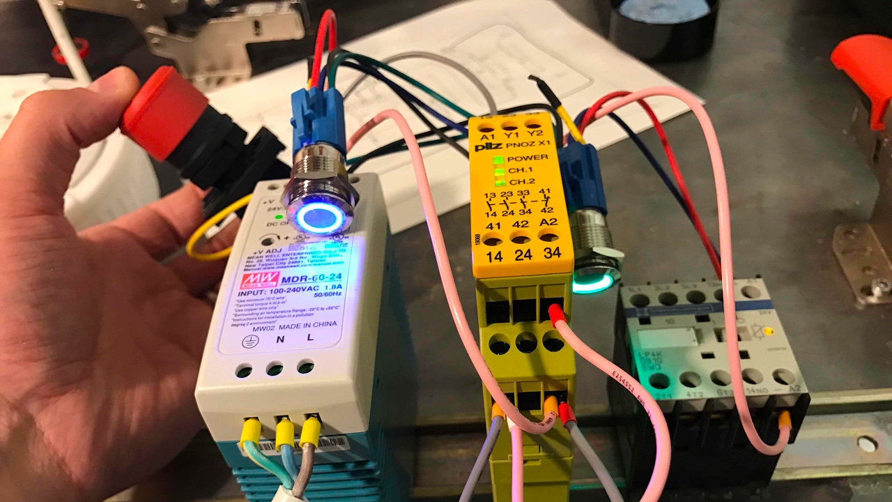 CNC Electronics - E-STOP Mockup (Home shop CNC Build Log - Ep17)