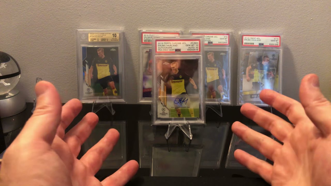 Monster Card: PSA Return Erling Haaland Chrome Auto, Let’s Talk About the Phenom's Cards