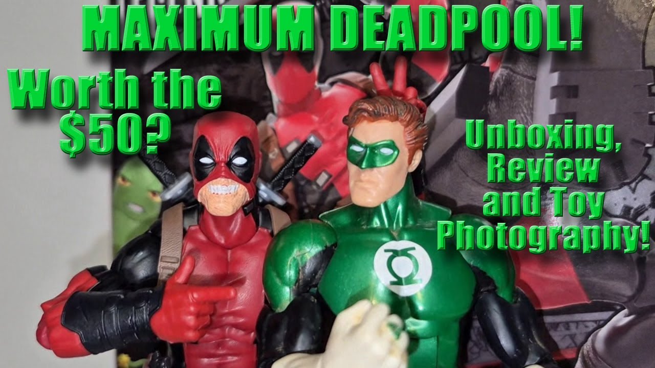 Marvel Legends Maximum Deadpool! Unboxing, Review and some Toy Photography with GreymanX6!