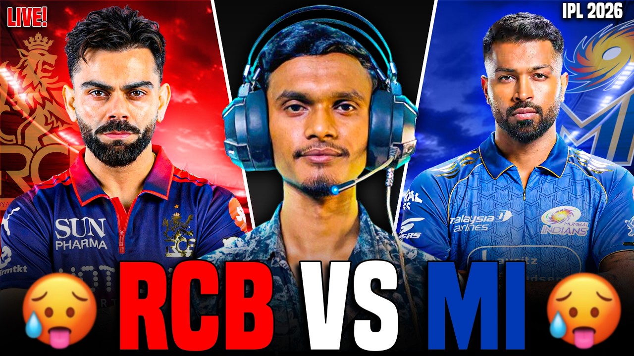 Live RCB vs MI🏆| IPL 2026 In Real Cricket #shorts #shortslive #realcricket