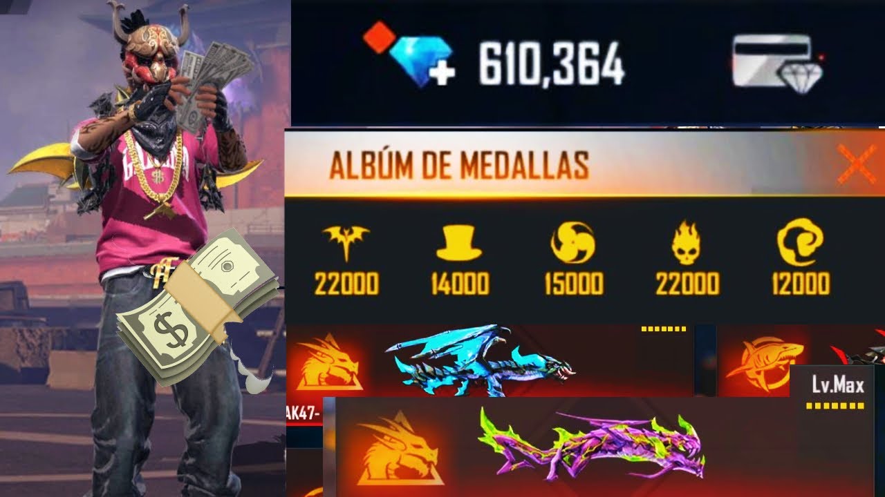 MI NUEVA CUENTA MILLONARIA  CHETADA DE FREE FIRE 💰 MAS DE 100.00 USD