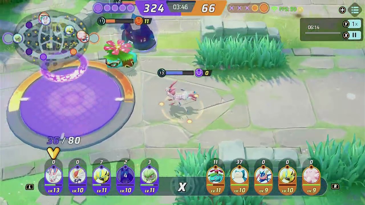(Nintendo Switch) Pok&eacute;mon Unite - Ranqueada de Sylveon | REPLAY