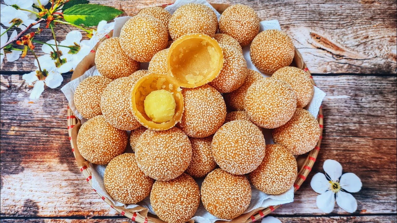 Công thức và cách làm BÁNH CAM - BÁNH RÁN LÚC LẮC giòn ngon đơn giản tại nhà