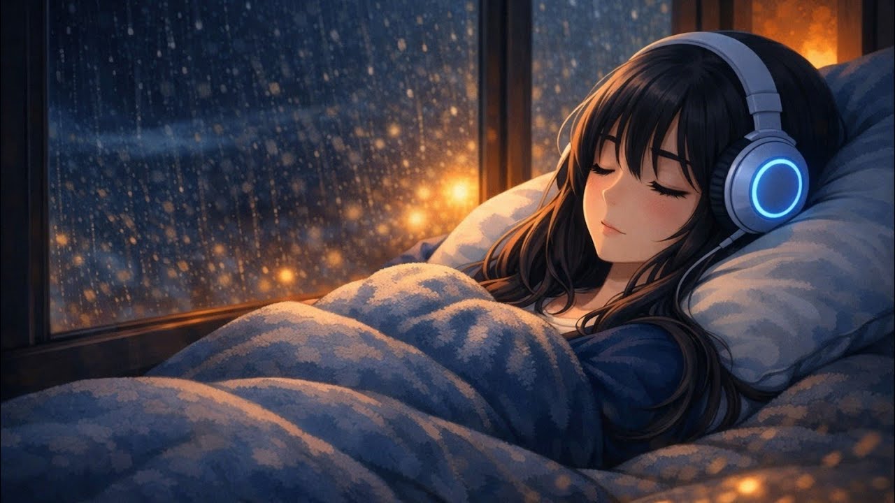 Heavy Rain & Thunderstorm at Night 🌧️ Relaxing Sleep Sounds for Insomnia & Stress Relief