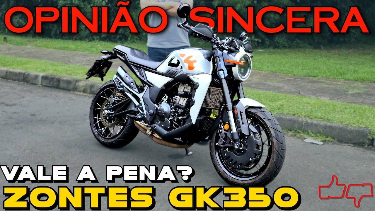 Moto BOA e BARATA? Conheça a ZONTES GK 350, ela vai te IMPRESSIONAR! Preço, consumo, defeitos. Vale?