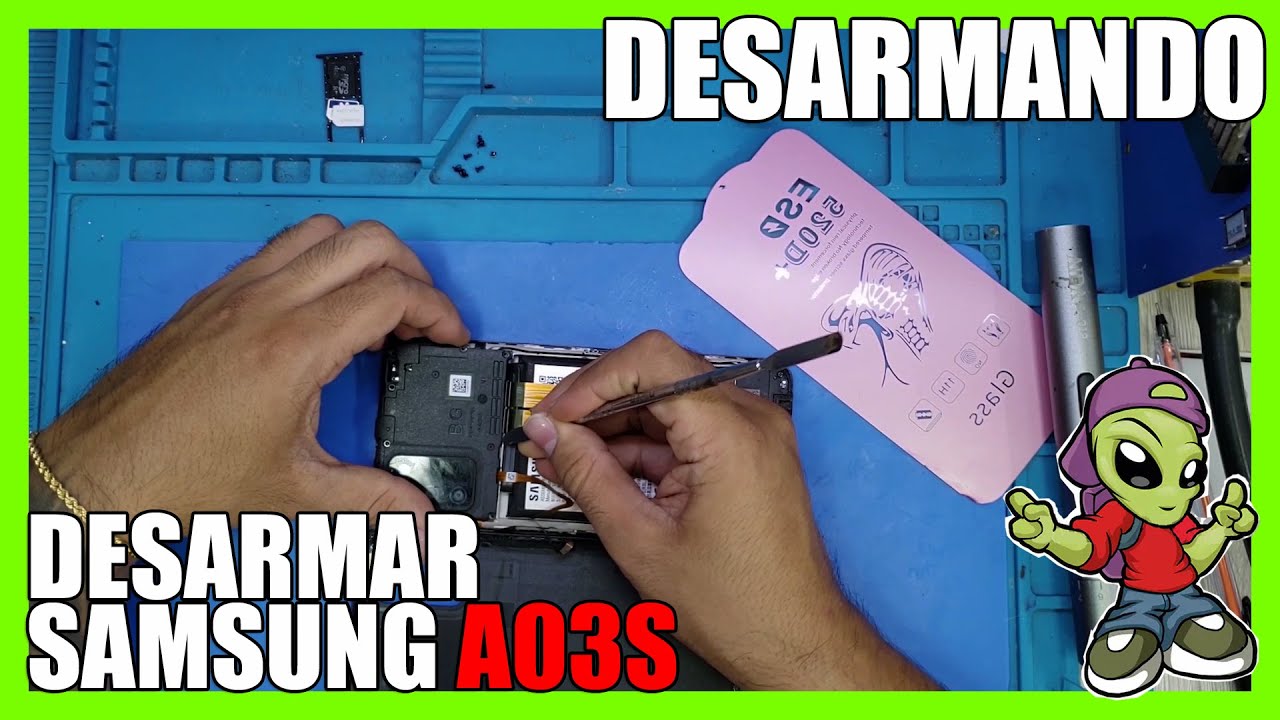Como desarmar samsung A03S | disassembly Samsung a03s | como cambiar la pantalla del samsung a03s