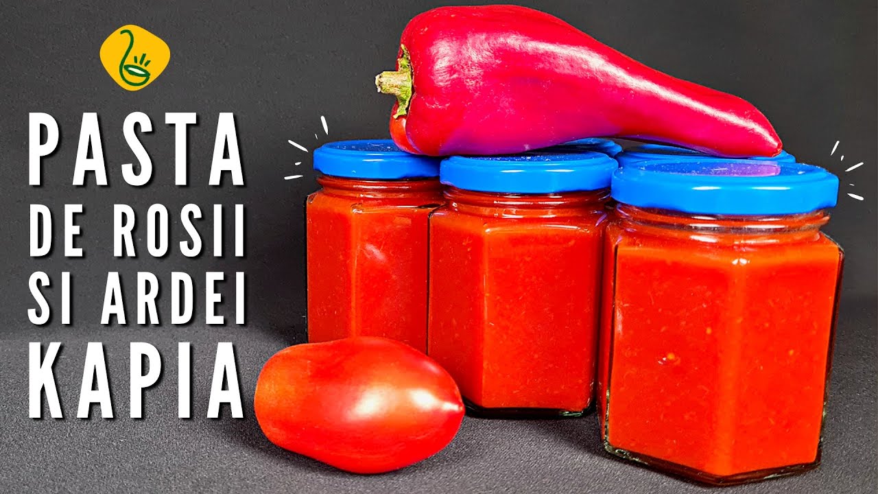 Dati mancarii culoare si savoare cu bulion asortat - pasta de ardei kapia si rosii