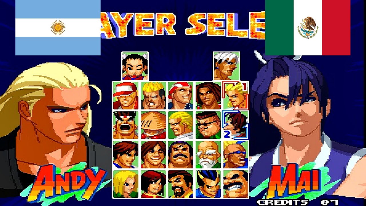 Real Bout Fatal Fury 2 - Morkman_Freeman vs Legendary Wolf FT5