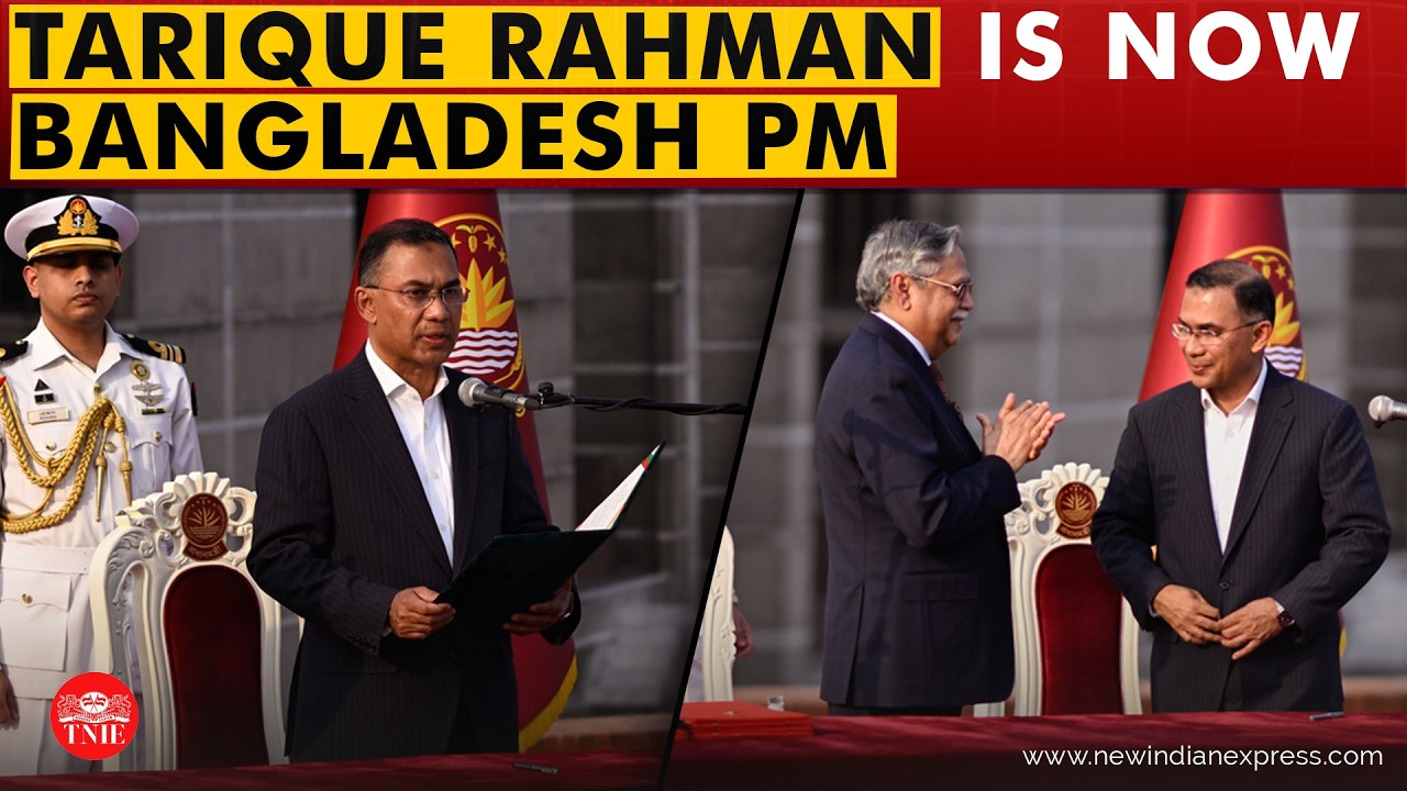 Tarique Rahman sworn in as Bangladesh Prime Minister