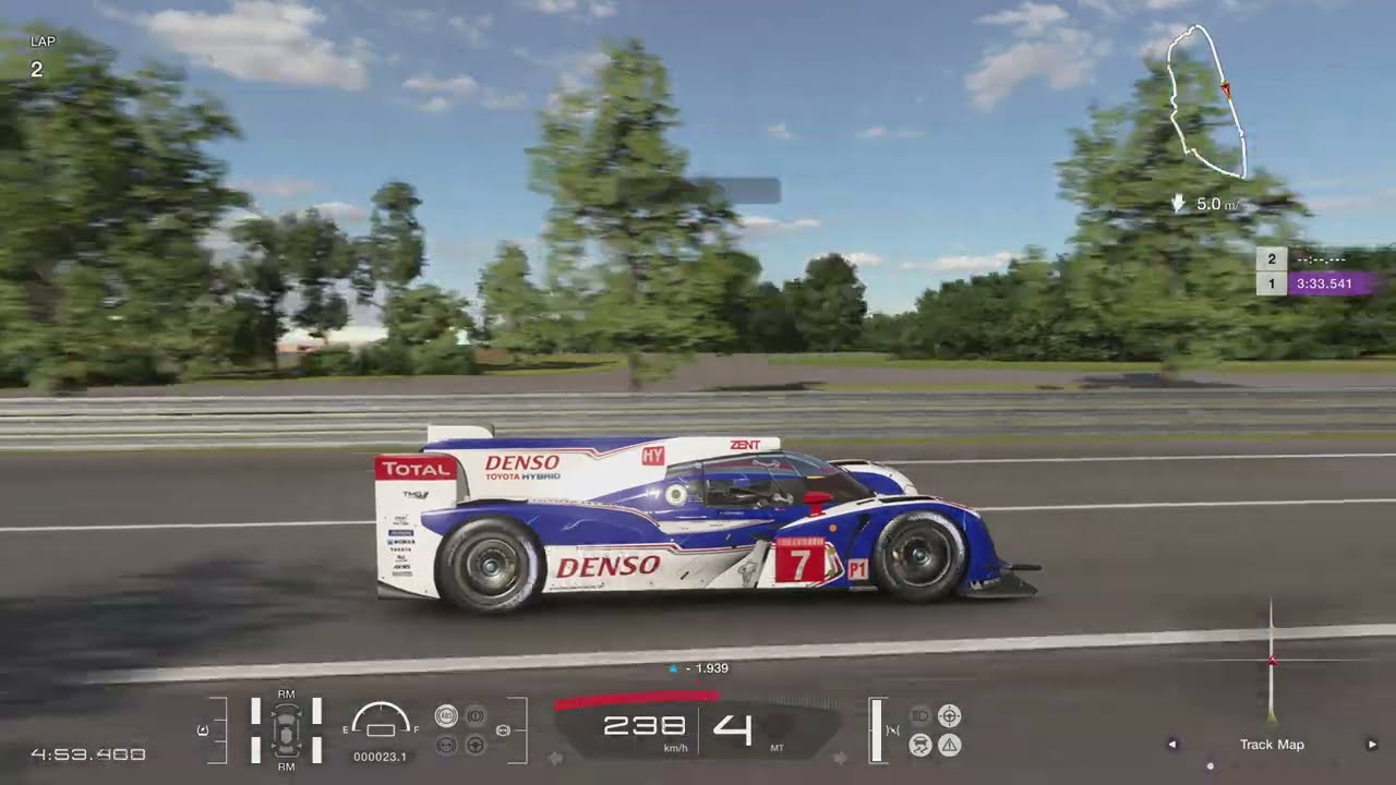 Test driving Toyota TS030 Hybrid '12 | GT7 PS5 4K 60fps