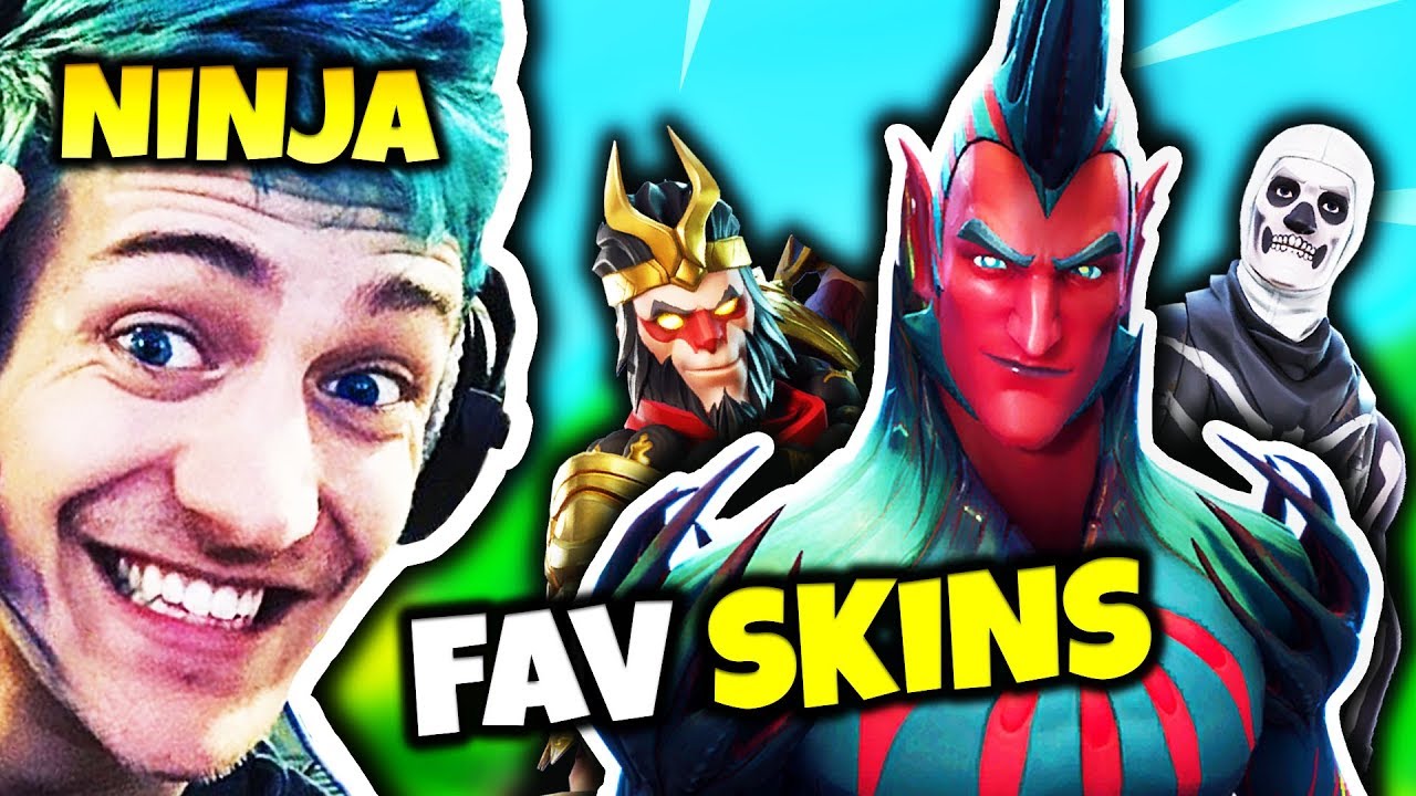 NINJA SHOWS ALL HIS FAVORITE SKINS | Fortnite Daily Funny Moments Ep.98