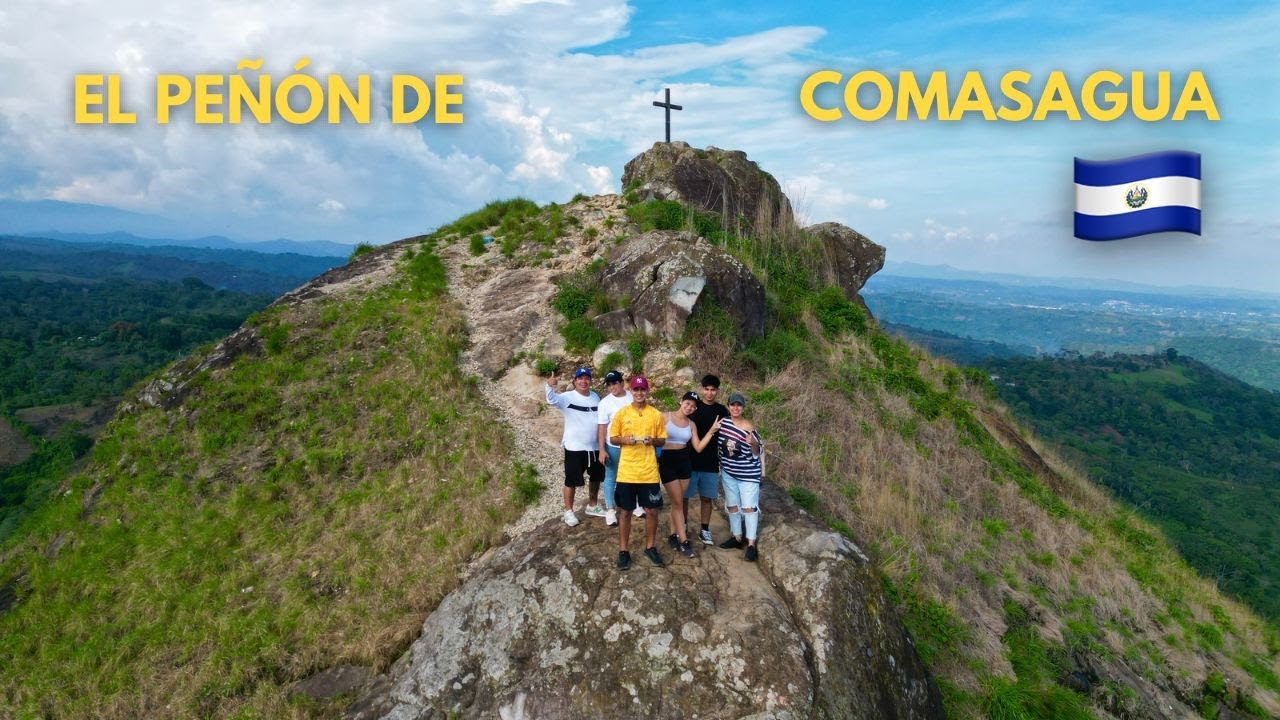 SUBIMOS EL PEÑÓN DE COMASAGUA en El SALVADOR 🤩😱lo tienes que visitar👌🏽