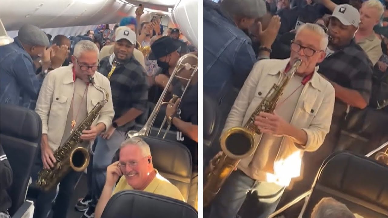 Dave Koz and Jazz Band Play for Fellow Passengers Stuck on Delayed Flight