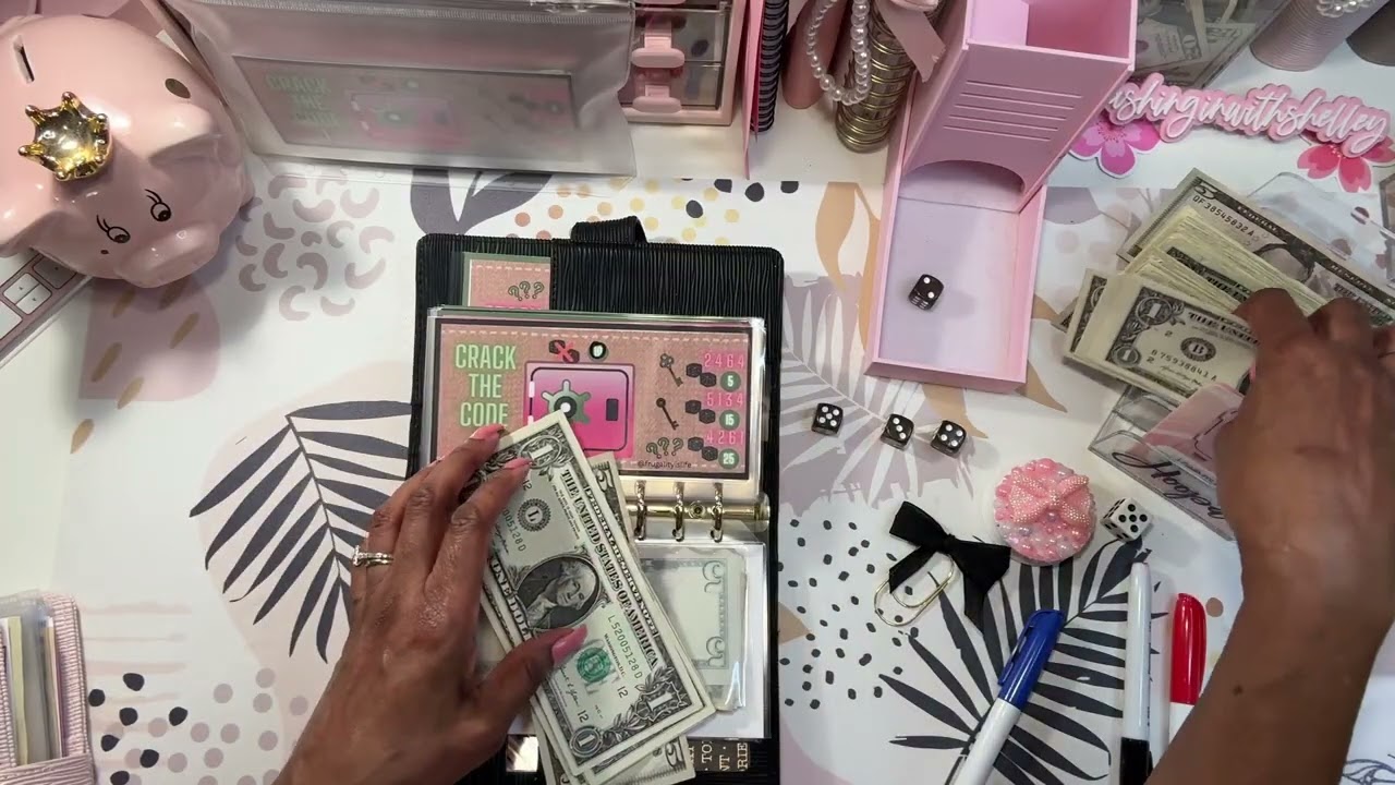 Cash Saving with Crack the Code and Roll the Dice Challenges